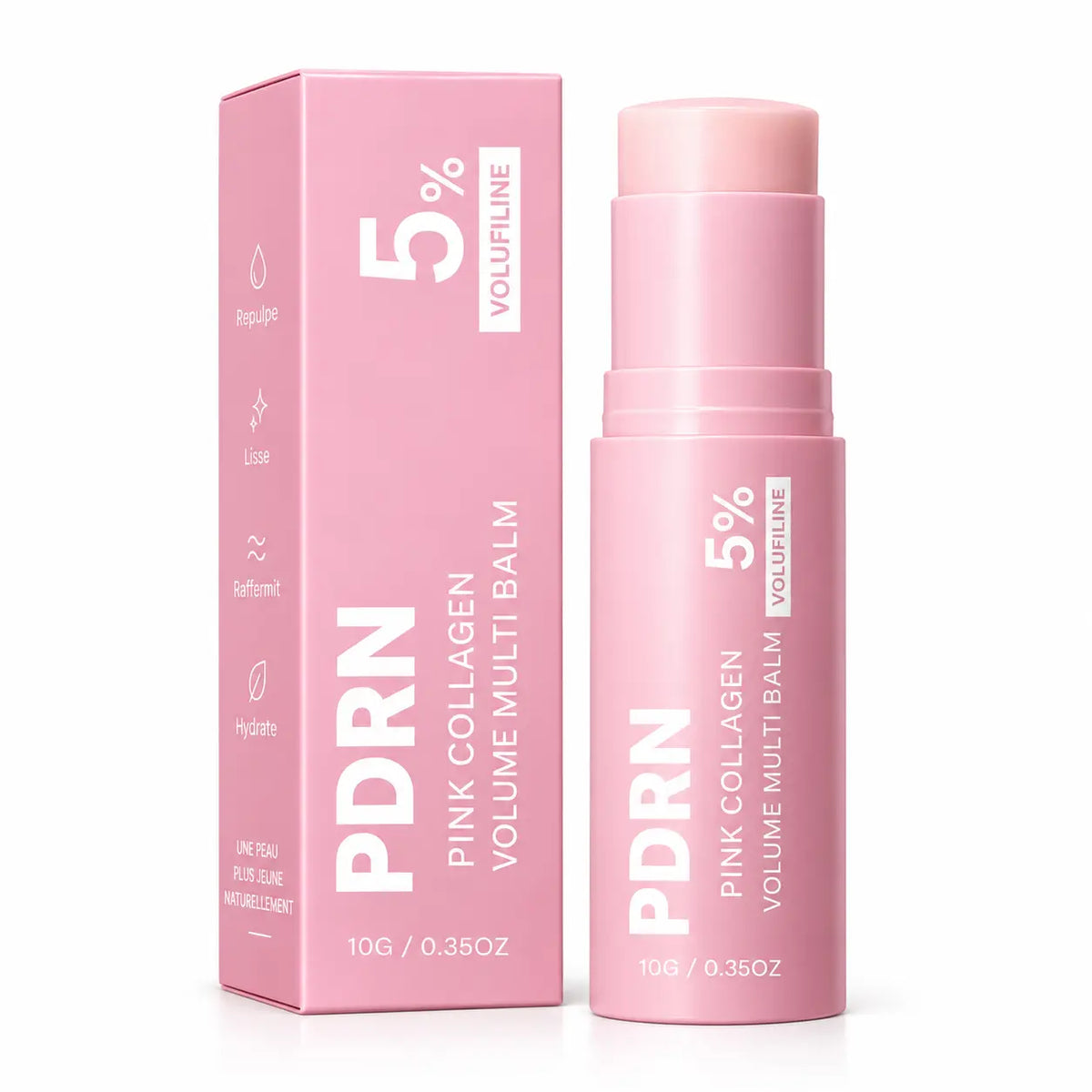 Stick PDRN Volufiline Bio-Collagène - baume anti-âge visage et corps K-Beauty