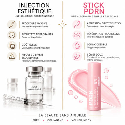 Stick PDRN Volufiline Bio-Collagène - baume anti-âge visage et corps K-Beauty