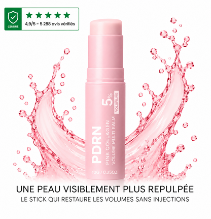Stick PDRN Volufiline Bio-Collagène - baume anti-âge visage et corps K-Beauty